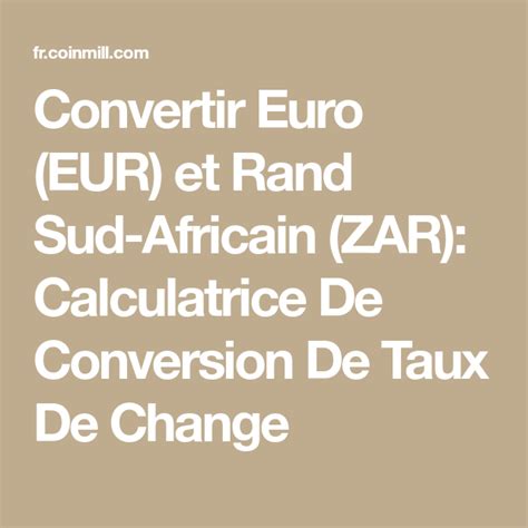 Calculatrice de conversion de taux de Change .